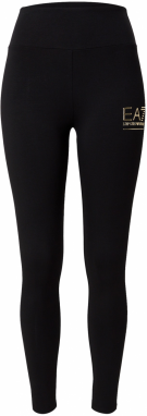 EA7 Emporio Armani Legíny  zlatá / čierna
