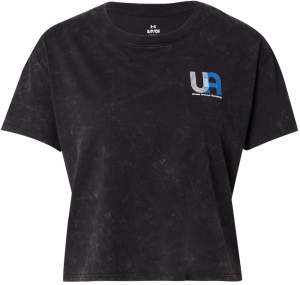 UNDER ARMOUR Funkčné tričko 'Run'  modrá / čierna / biela