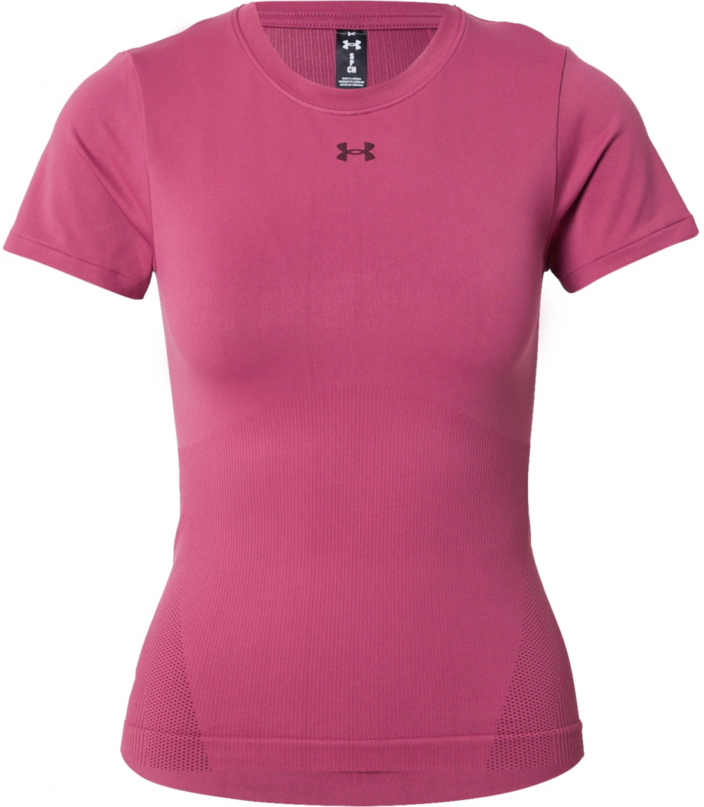 UNDER ARMOUR Funkčné tričko 'Vanish'  tmavohnedá / purpurová