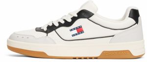 Tommy Jeans Nízke tenisky  slonová kosť / nebielená / námornícka modrá / čierna