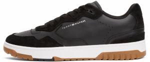 TOMMY HILFIGER Nízke tenisky 'BASKET BETTER'  čierna / strieborná