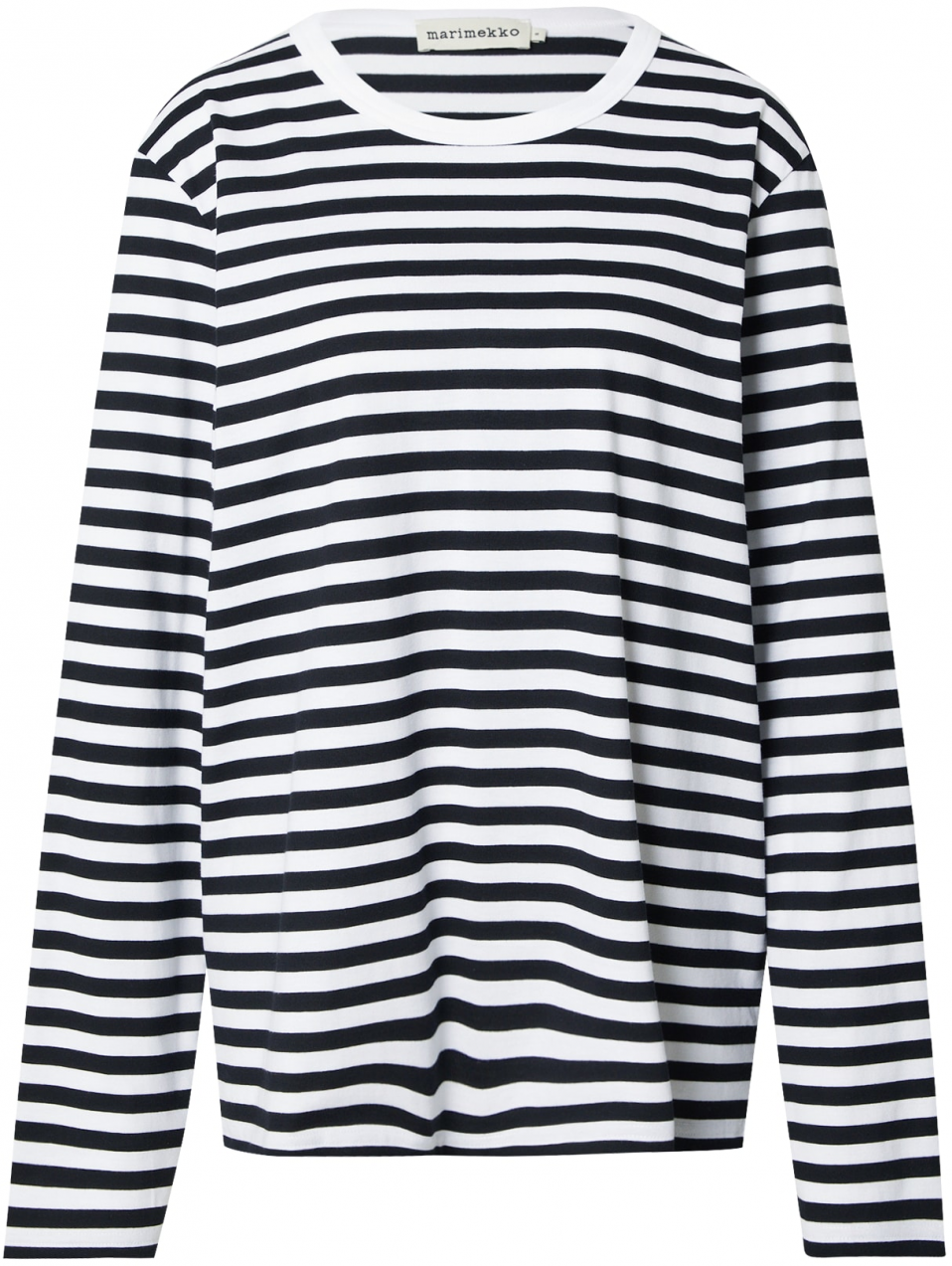 Marimekko Tričko 'TASARAITA'  námornícka modrá / biela