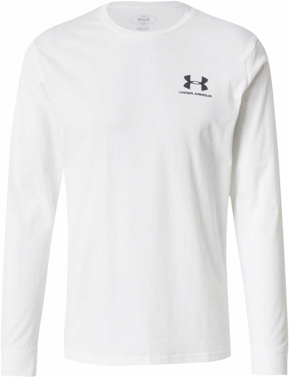 UNDER ARMOUR Funkčné tričko  čierna / biela