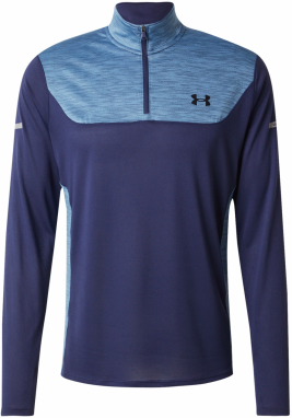 UNDER ARMOUR Funkčné tričko  námornícka modrá / modrá melírovaná / striebornosivá / čierna