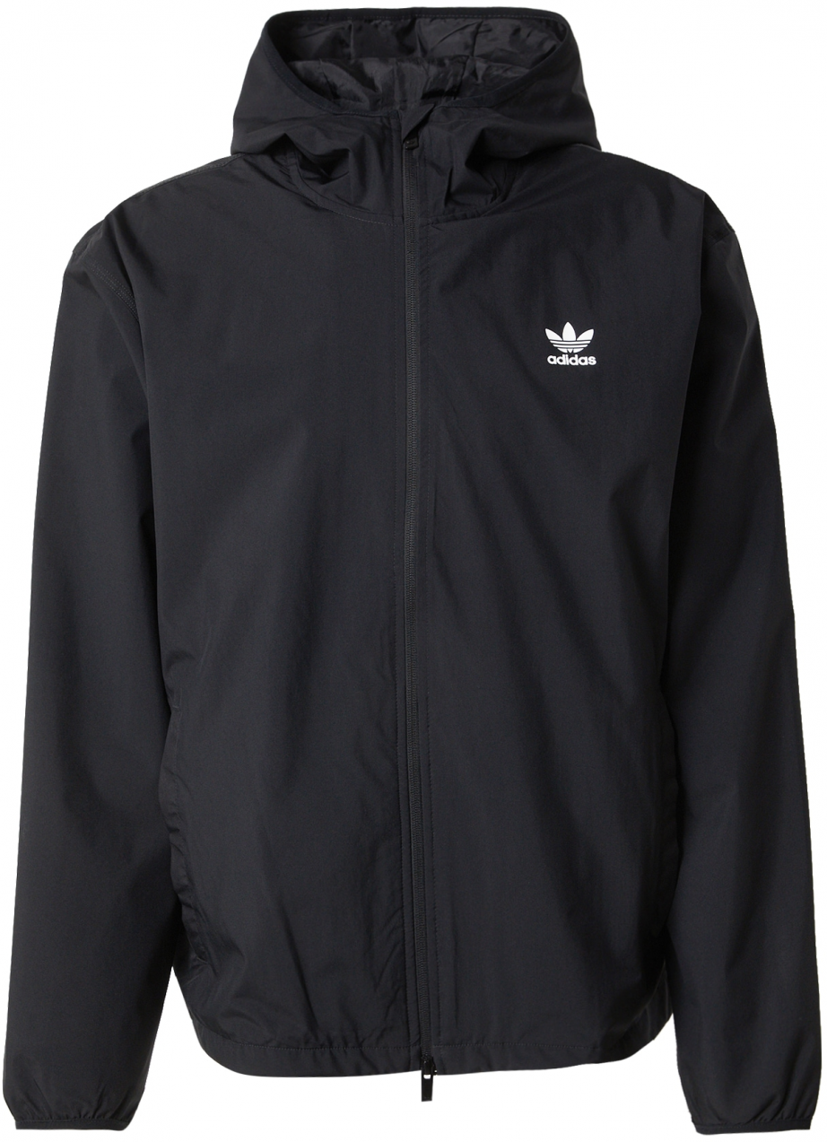 ADIDAS ORIGINALS Prechodná bunda 'ESSENTIALS'  čierna / biela
