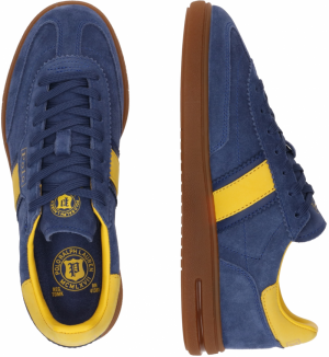 Polo Ralph Lauren Nízke tenisky 'BEDFORD'  námornícka modrá / zlatá žltá