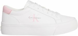 Calvin Klein Jeans Nízke tenisky  svetloružová / biela