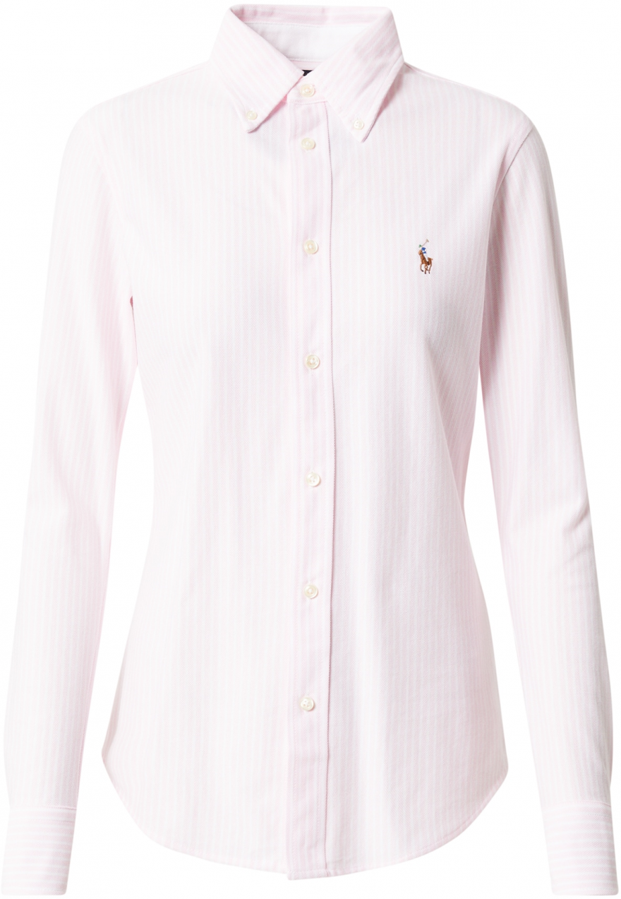 Polo Ralph Lauren Blúzka 'Heidi'  ružová / biela