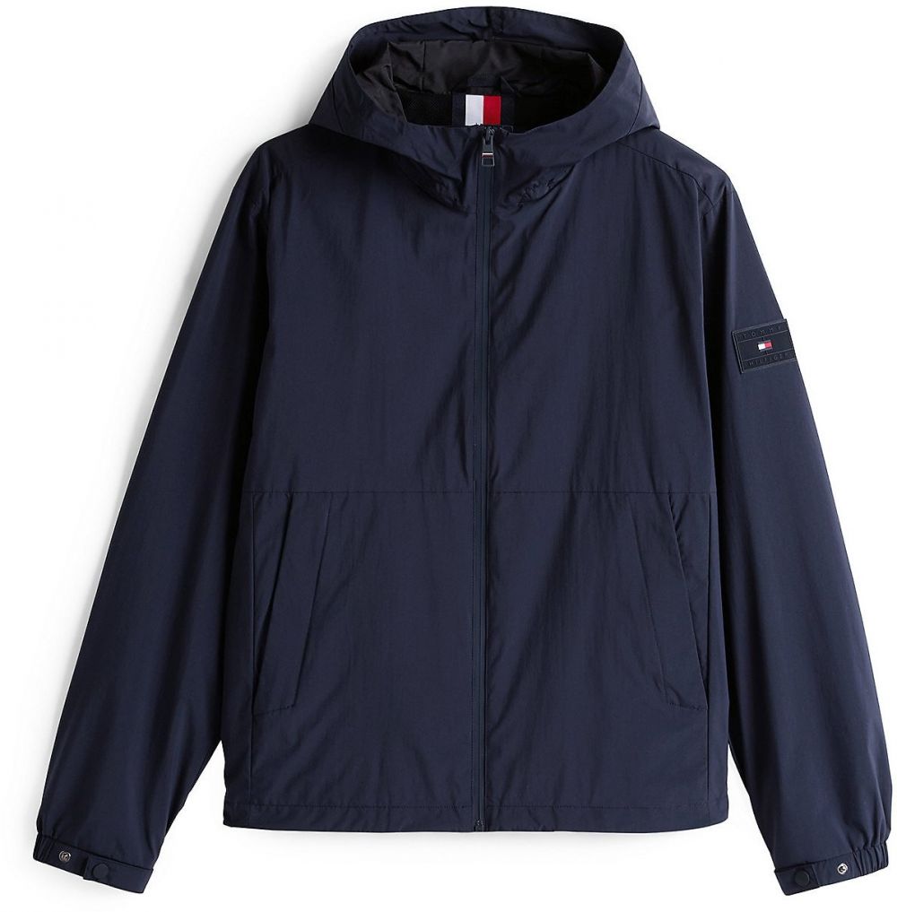 TOMMY HILFIGER Prechodná bunda  tmavomodrá