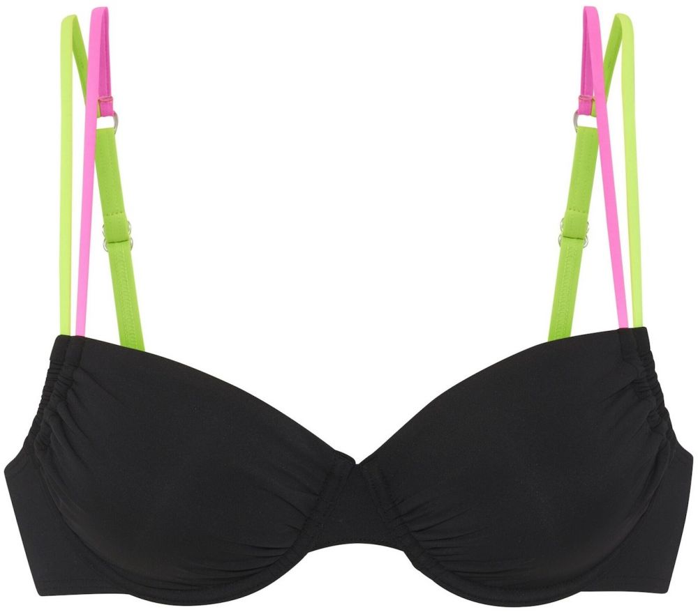 BUFFALO Bikinový top  čierna