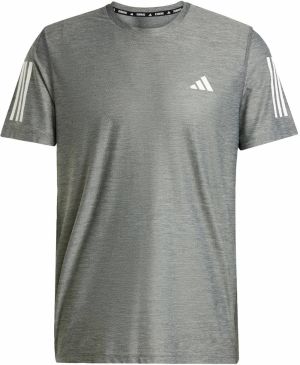 ADIDAS PERFORMANCE Funkčné tričko 'Own The Run'  tmavosivá / biela