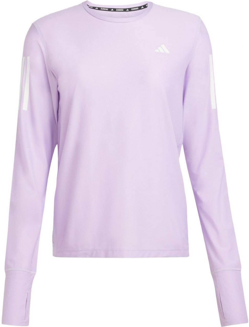 ADIDAS PERFORMANCE Funkčné tričko 'Own The Run'  svetlofialová / biela