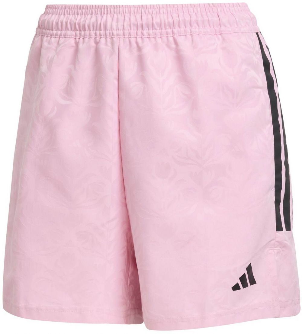 ADIDAS SPORTSWEAR Športové nohavice 'Tiro Q3'  ružová / čierna