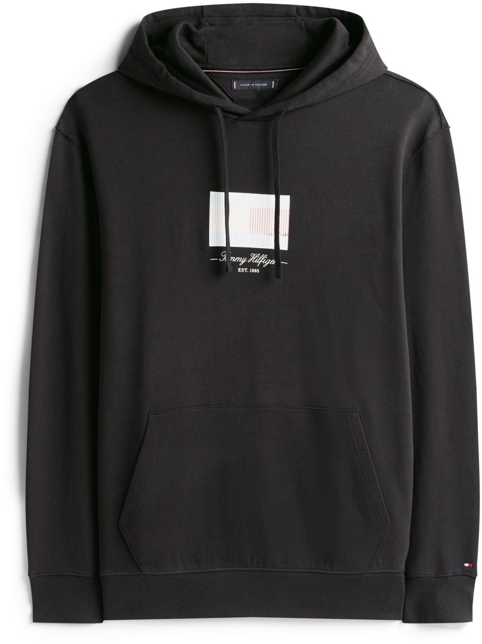 Tommy Hilfiger Big & Tall Mikina 'ITHACA'  červená / čierna / biela