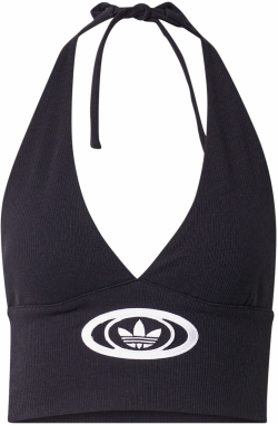 ADIDAS ORIGINALS Top 'CAMPUS'  čierna / biela