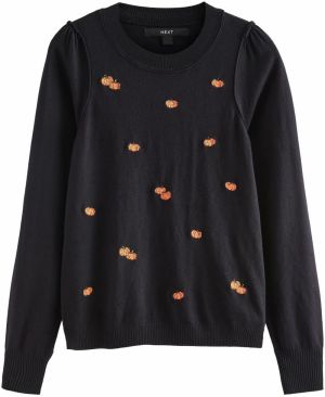 Next Sveter  oranžová / čierna