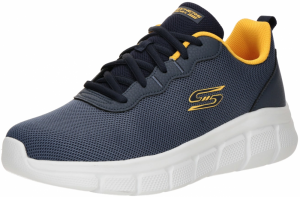 SKECHERS Nízke tenisky 'BOBS B FLEX - ICY EDGE'  námornícka modrá / žltá
