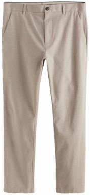 Next Chino nohavice  krémová / hnedá