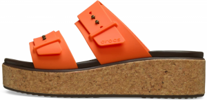 Crocs Šľapky 'Brooklyn'  oranžová