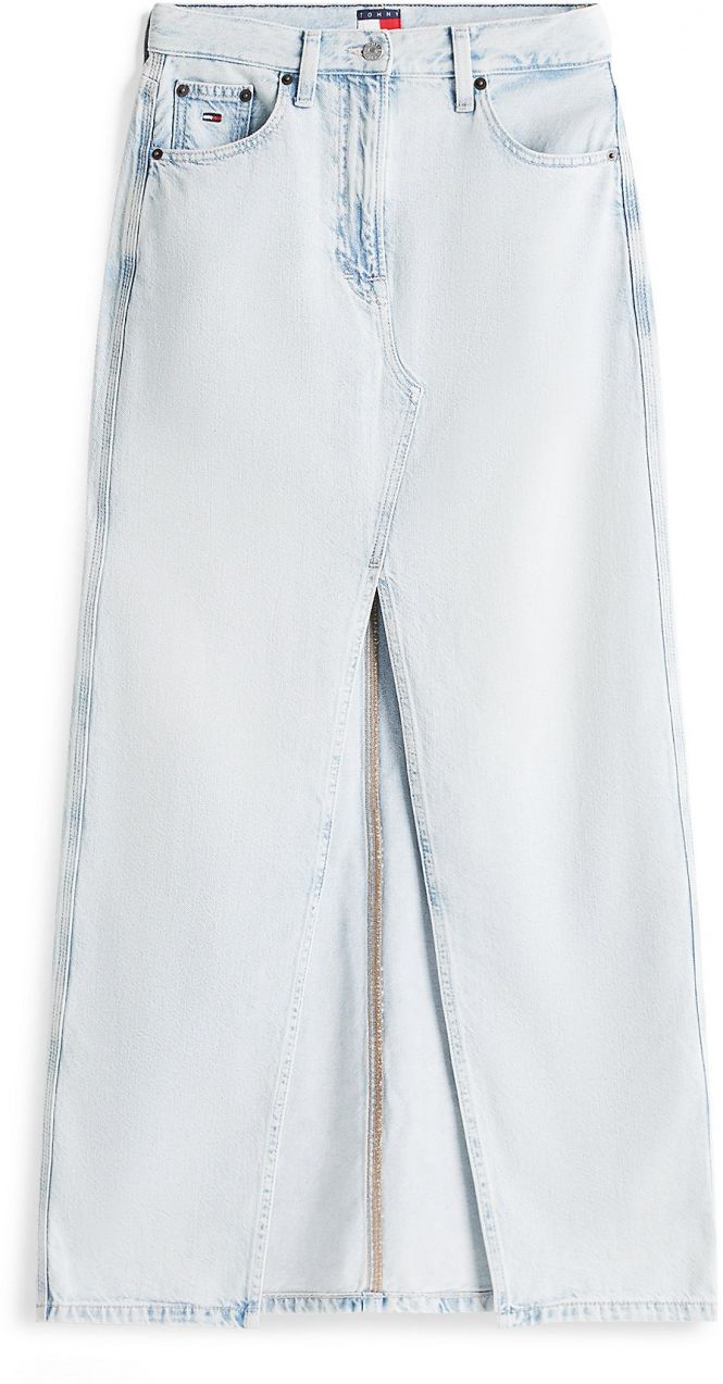 Tommy Jeans Sukňa 'CLAIRE'  svetlomodrá