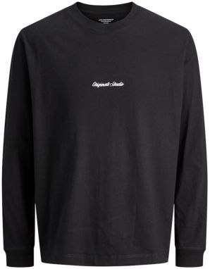 JACK & JONES Tričko 'JORNORREBRO'  čierna / biela