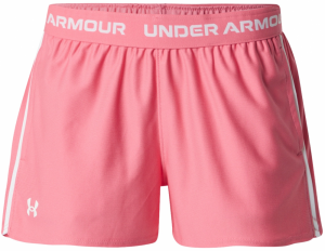 UNDER ARMOUR Športové nohavice 'Play-Up'  ružová / biela