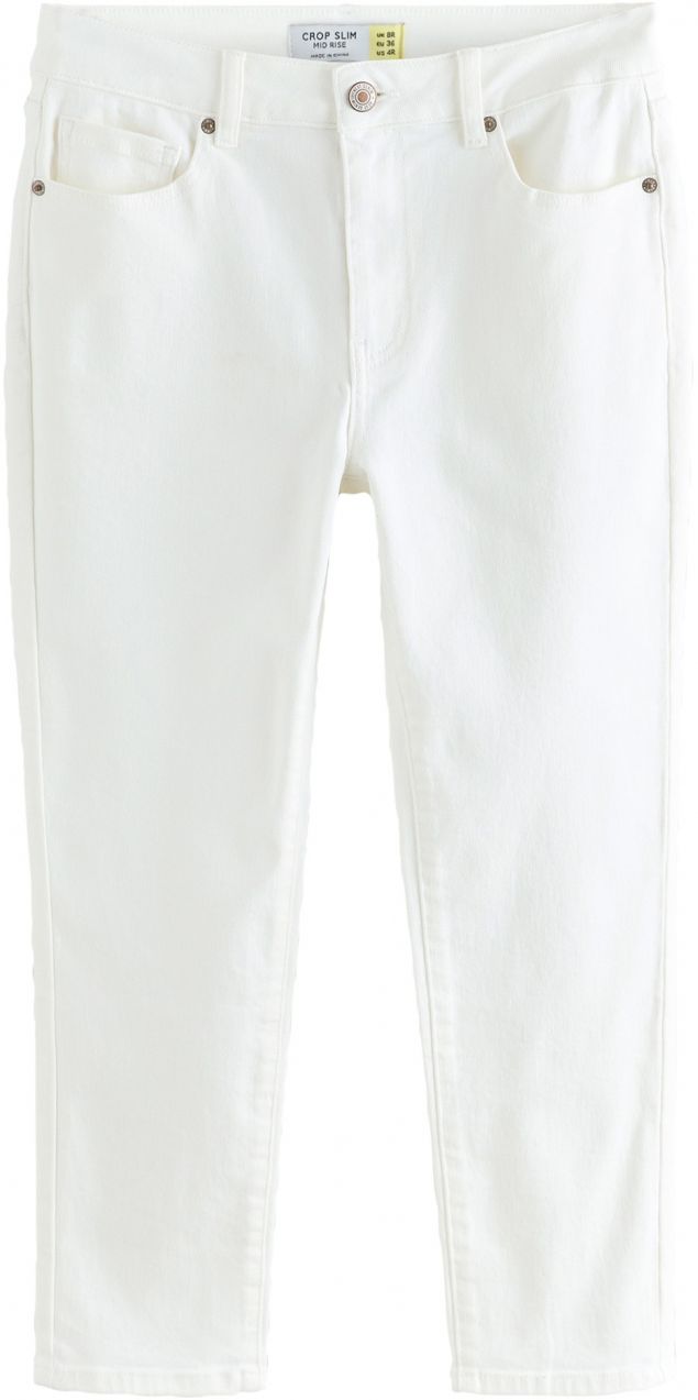 Next Džínsy  biely denim