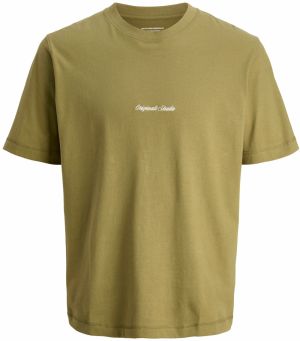JACK & JONES Tričko 'JORNORREBRO'  olivová