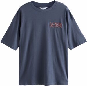 Next Tričko  námornícka modrá / zmiešané farby