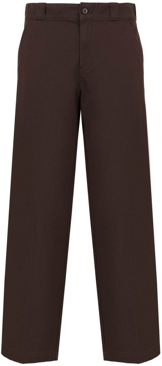 DICKIES Chino nohavice  tmavohnedá
