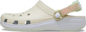 Crocs Dreváky 'Classic Turbo'  sivobéžová / pastelovo zelená