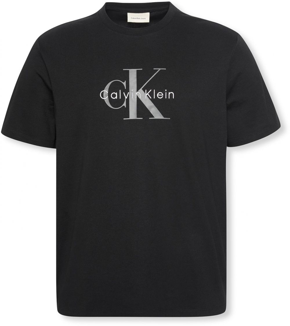 Calvin Klein Jeans Tričko 'Hero'  sivá / čierna / biela