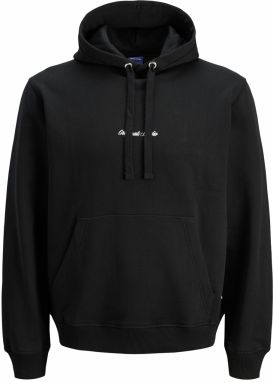 JACK & JONES Mikina 'JORNORREBRO'  čierna / biela