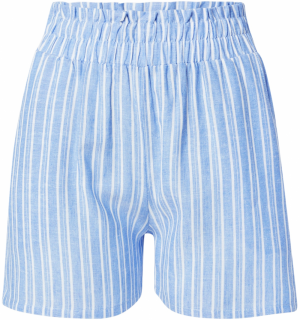 Hailys Nohavice 'Lu44na'  modrá denim / biela