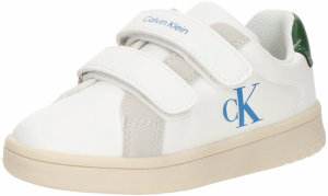 Calvin Klein Jeans Tenisky  béžová / azúrová / zelená / biela