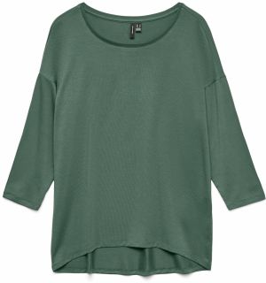 VERO MODA Tričko 'VMAVA'  tmavozelená