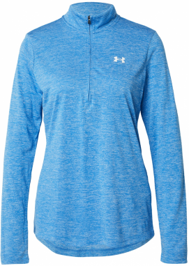 UNDER ARMOUR Funkčné tričko 'Twist'  azúrová / biela