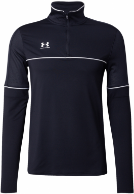 UNDER ARMOUR Funkčné tričko 'Challenger'  čierna / biela
