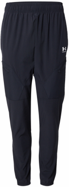 UNDER ARMOUR Športové nohavice 'Challenger'  čierna / biela