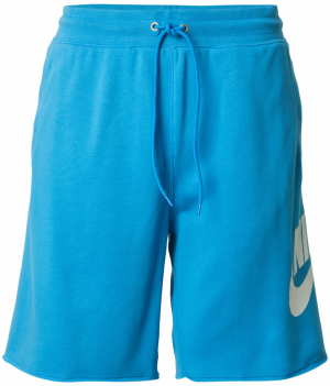 Nike Sportswear Nohavice 'CLUB ALUMNI'  azúrová / biela