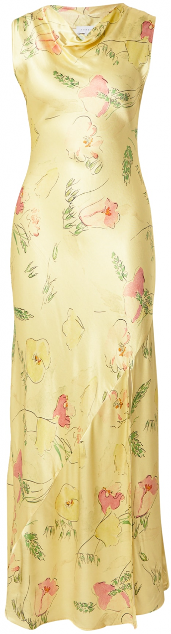 TOPSHOP Šaty  jedľová / svetlozelená / staroružová