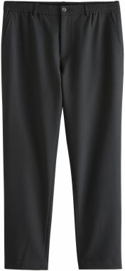 Next Chino nohavice 'Smart Motionflex'  čierna