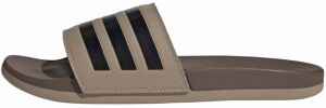 ADIDAS SPORTSWEAR Šľapky 'ADILETTE'  hnedá / čierna