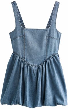Next Šaty  modrá denim
