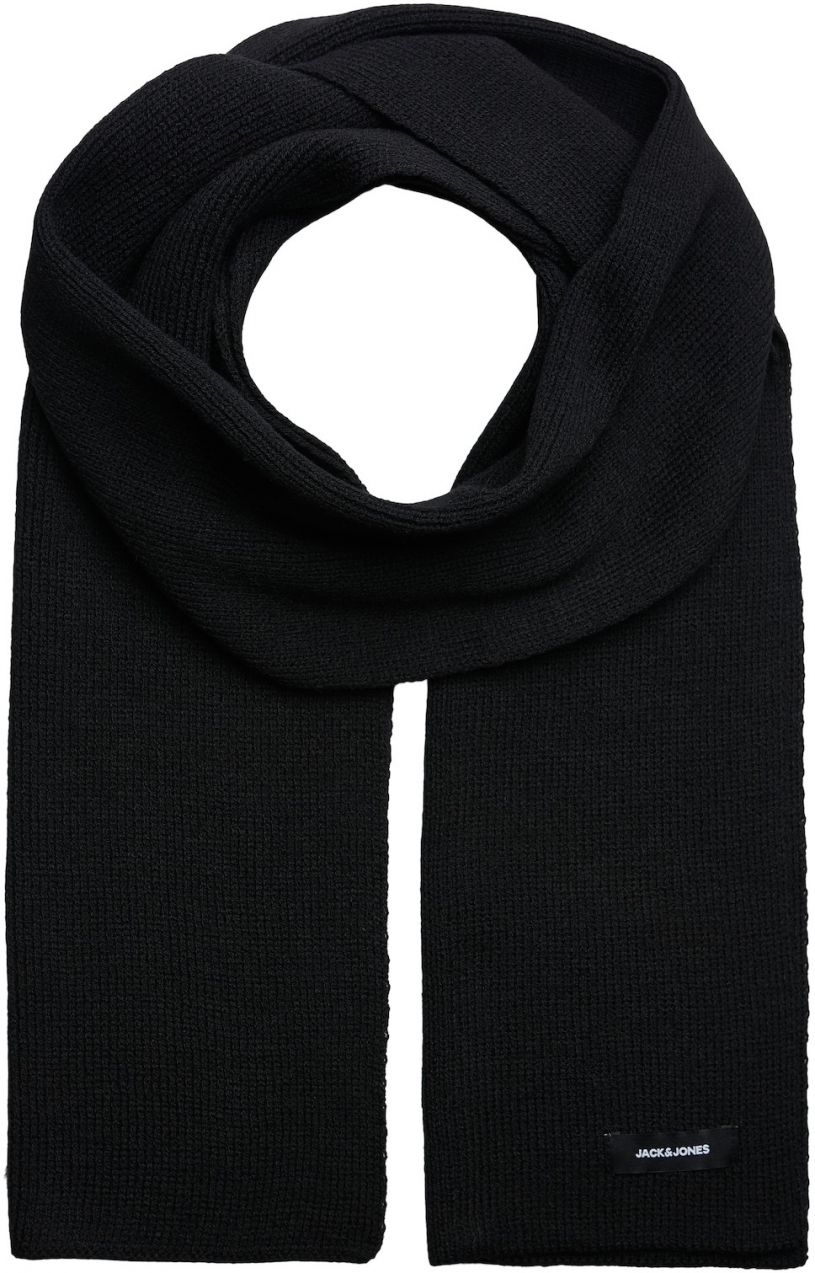 JACK & JONES Šál 'JACDna'  čierna