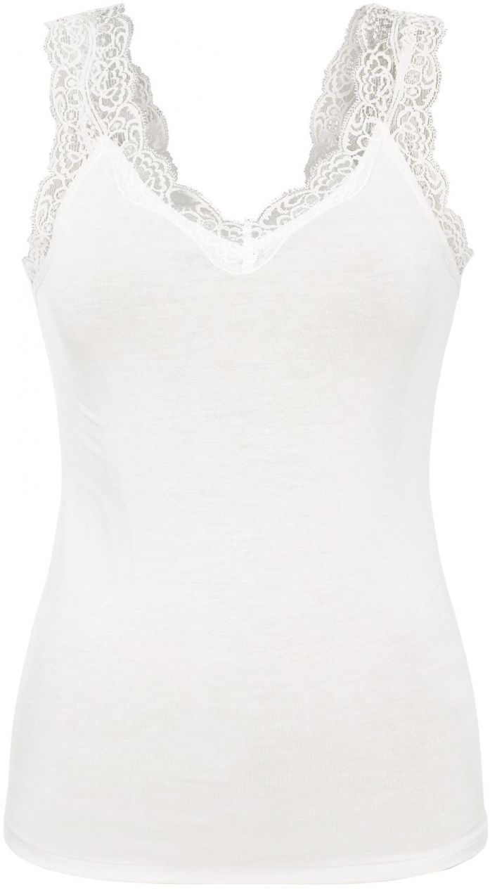 PIECES Top 'PCBarbera'  biela