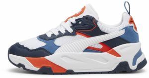 PUMA Tenisky  námornícka modrá / oranžová / čierna / biela