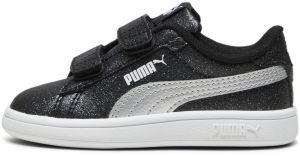 PUMA Tenisky  čierna / strieborná / biela