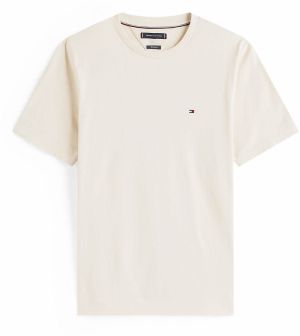 TOMMY HILFIGER Tričko 'Ess Seasonal'  námornícka modrá / červená / biela / biela ako vlna