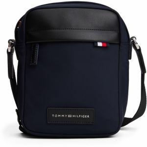 TOMMY HILFIGER Taška cez rameno  námornícka modrá / čierna
